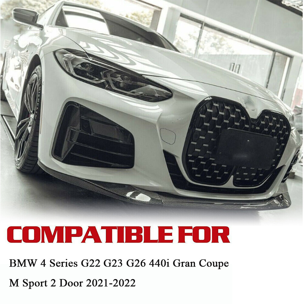 Front Air Vent Cover Trim For BMW G22 G23 G26 M440i M-Sport 2021-2022 DRY  CARBON