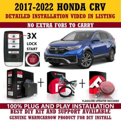 PLUG & PLAY REMOTE START 2019 HONDA CRV PUSH TO START