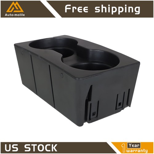 Cup Holder Front Center Console 2pc For Ford 2011-2016 F250 F350 F450 Super Duty - Picture 3 of 7