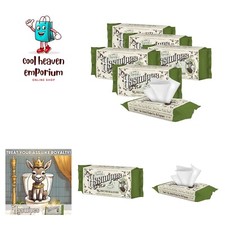 Asswipes Flushable Wipes 6 pack Butt wipes made with Aloe  Vitamin E, Soft b...