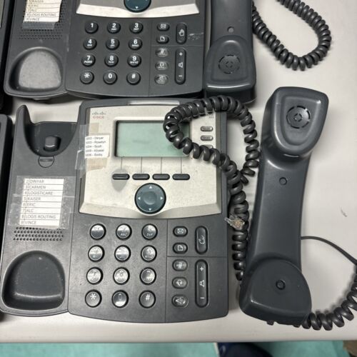 Four Cisco SPA303 3-Line IP Phone with Display UNTESTED - Picture 2 of 7
