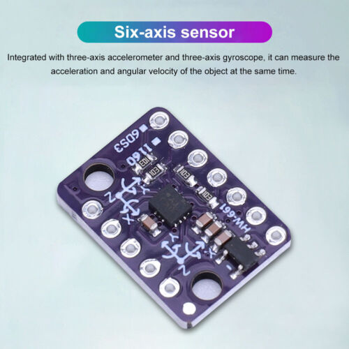 GY-BMI160 Angular Velocity Gyroscope 6-Axis Rate 6DOF 6-Axes Sensor Module 3-5V - Bild 2 von 11