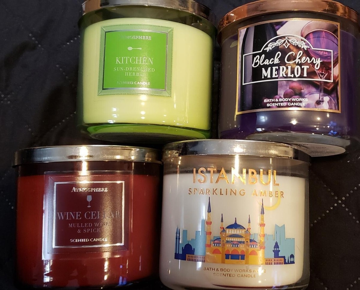 Bath & Body Works BBW - New 3 Wick / 14.5oz Candle - You