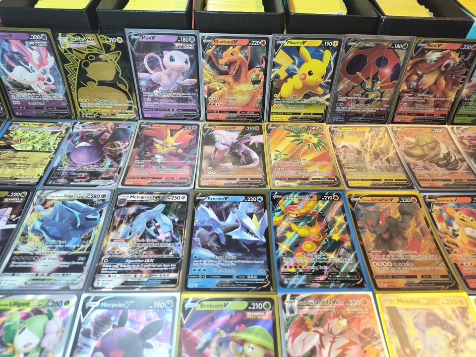 HUGE POKEMON CARD COLLECTION LOT 1000+ CARDS ! Great Birthday Gift Kids ...