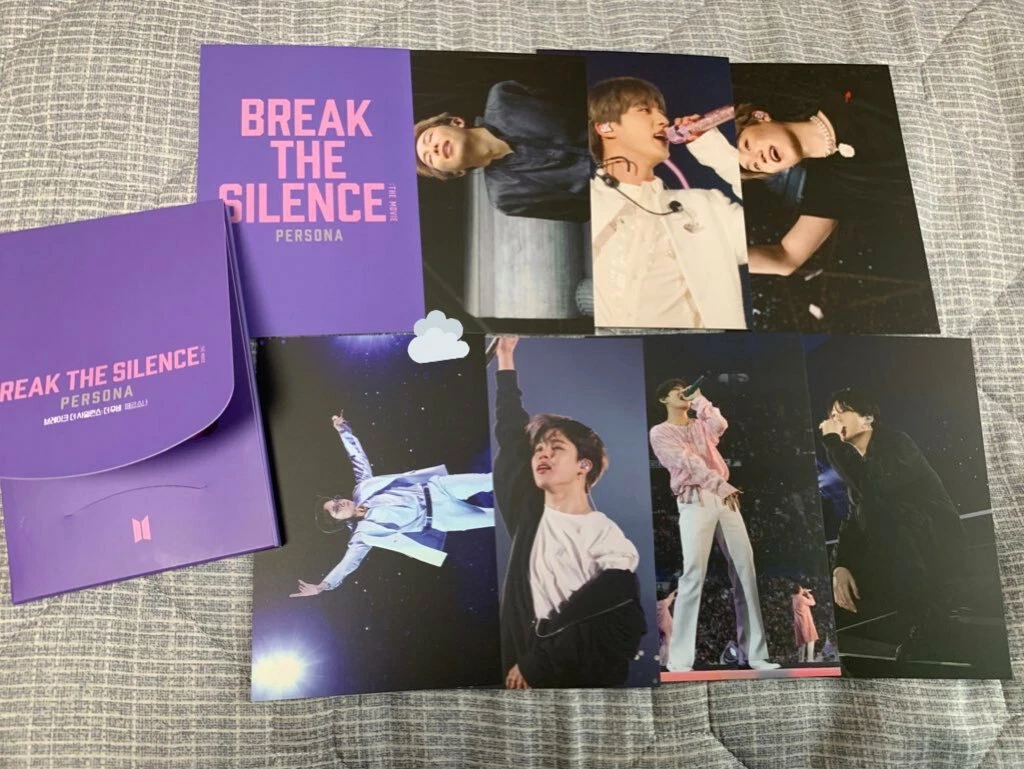 BTS BREAK THE SILENCE THE MOVIE PERSONA OFFICIAL GOODS POSTER SET NEW