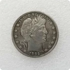 1892-S Barber Half Dollar, Key Date, Very Good - Tough! 50C