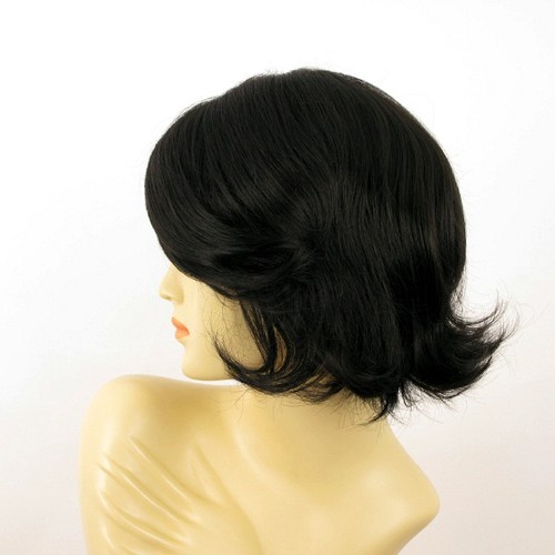 short wig for women dark brown "brown" ref edwige 2 PERUK - Picture 3 of 8