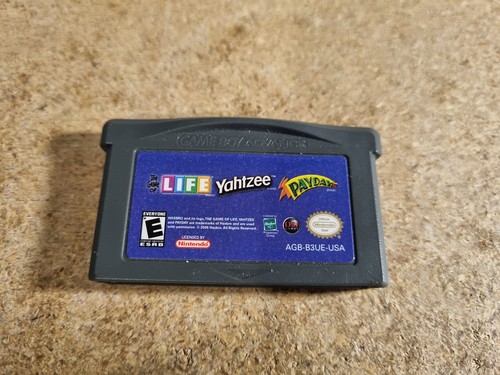 The Game of Life Yathzee Payday GameBoy Advance - Picture 1 of 3