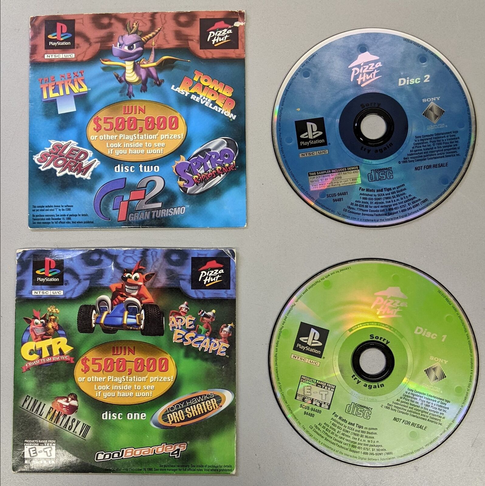 Parappa The Rapper Demo Disc 