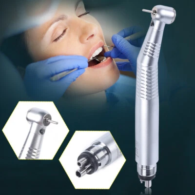 MARKENLOS Handstück Dental High Speed LED Fiber Optic Handpiece Turbine 4-H