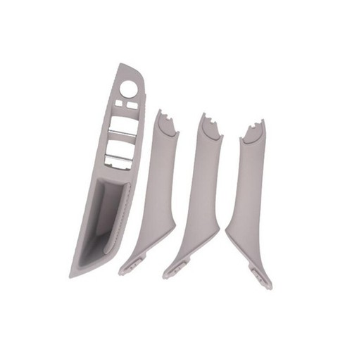 4X For BMW 5 Series F10 F11 F18 520 523 Car interior Door Handle ABS Part Trim - Foto 15 di 18