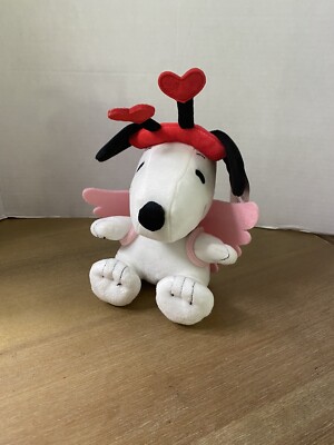 hallmark snoopy valentine plush