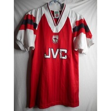 Men's Arsenal 1992 1994 Home Football shirt Jersey Soccer Score Draw Sz S