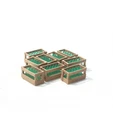 HO Scale Accessories - 221049 - Wooden boxes with green bottles