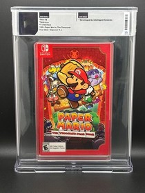 Paper Mario Thousand Year Door Sealed NEW YORK SLIPCOVER WATA 10 Not PSA VGA CGC
