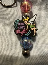 Think Happy Thoughts Keychain