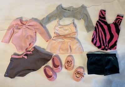 American Girl Ballet & Gymnastic outfits