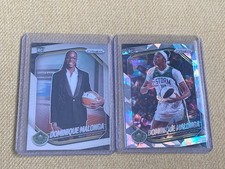 2025 Panini Prizm WNBA Dominique Malonga #116 Rookie Cracked Ice Prizm Storm
