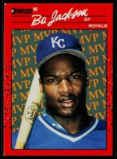 1990 Donruss #BC-1 Bo Jackson Bonus MVP's