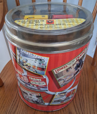 VINTAGE LIONEL TRAIN SET WITH POPCORN TIN HOUSTON HARVEST EMPTY