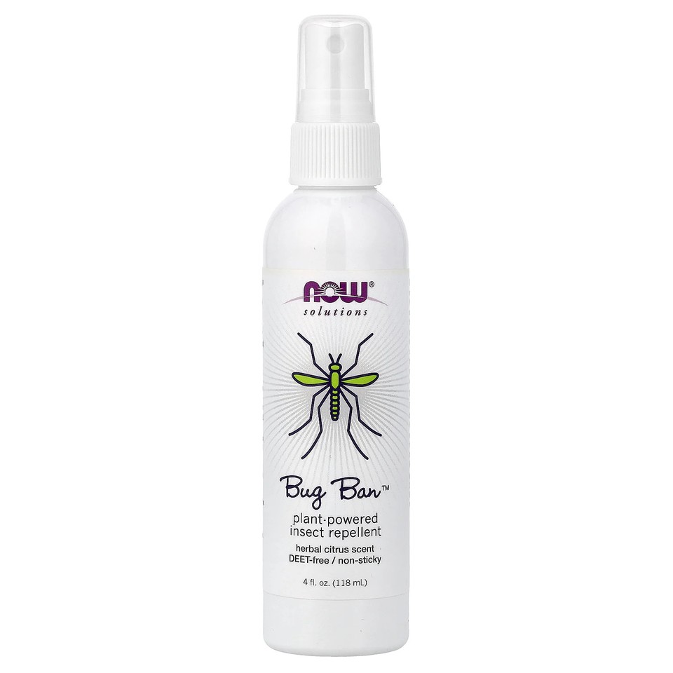 Bug Ban™, Plant-Powered Insect Repellent, Herbal Citrus, 4 fl oz (118 ml)