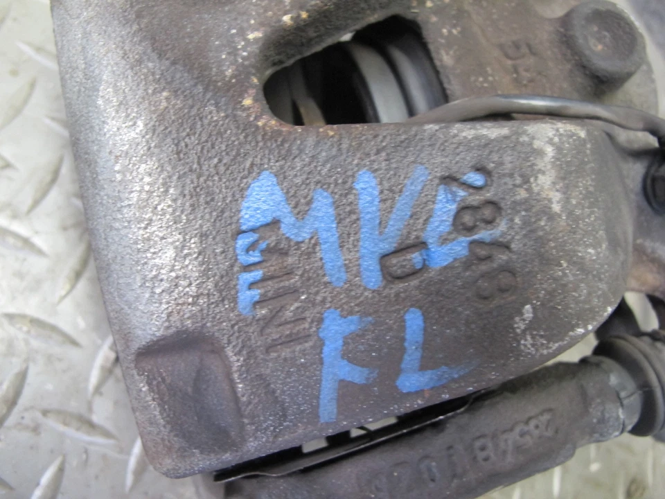 11-15 MINI COOPER S R60 R61 COUNTRYMAN AWD JUEGO DE 2 PINZAS DE FRENO DELANTERAS OEM Foto 2 de 4