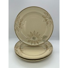 Pfaltzgraff Everyday Daisy Chain Set of 3 Dinner Plates 11"