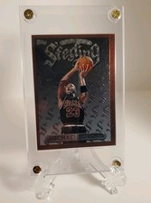 1996-97 Topps Finest - Common Bronze Michael Jordan #50