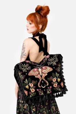 Restyle Gothic Witchy Shopper Bag - Wilderwood - Gothic Witchy Shopper Bag