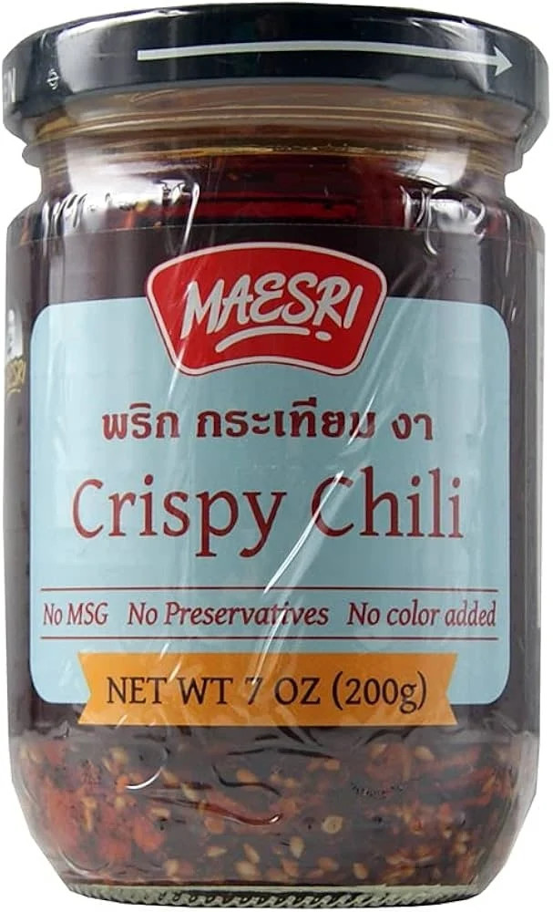 Crispy Chilli  With Garlic and  Sesame 200g