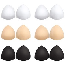 Awpeye Bra Pads Inserts 6 Pairs, Bra Cups Inserts, Removable Breast Enhancers...
