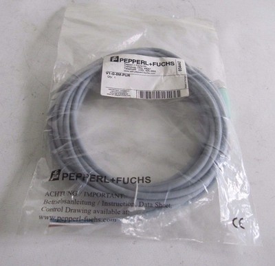 (NEW)   4P M12 Female Straight 5M Cordset V1-G-5M-PUR #xh