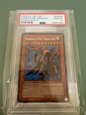 Yugioh Harpies Pet Dragon PSA 10 RP02-EN093 Secret Rare 2009 POP 11 Gem Mint