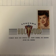 US FDC # 4077 39c Judy Garland New York June 10, 2006