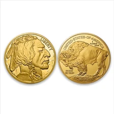 2022 $50 BUFFALO TRIBUTE PROOF WITH CERTIFICATE OF AUTHENTICITY (COA)