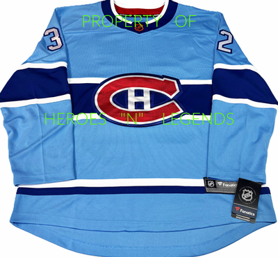 NWT-M-L-XL * JACOB FOWLER MONTREAL CANADIENS REVERSE RETRO