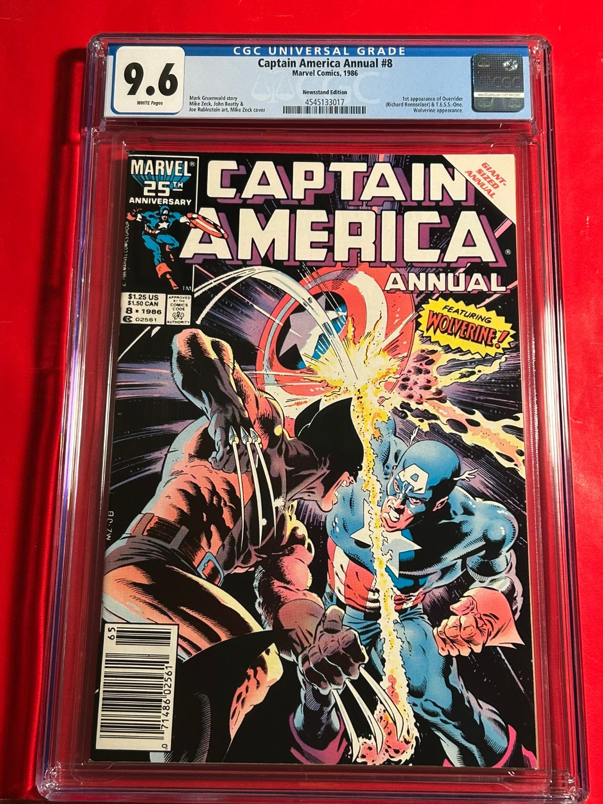 Captain America Annual #8 Value - GoCollect