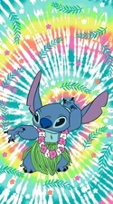 Disney Oversize "Hula Honey" Lilo & Stitch 40"x72" Beach Towel