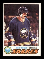 1977 O-Pee-Chee NHL #128 Jerry Korab  EXMT/EXMT+ X3198909