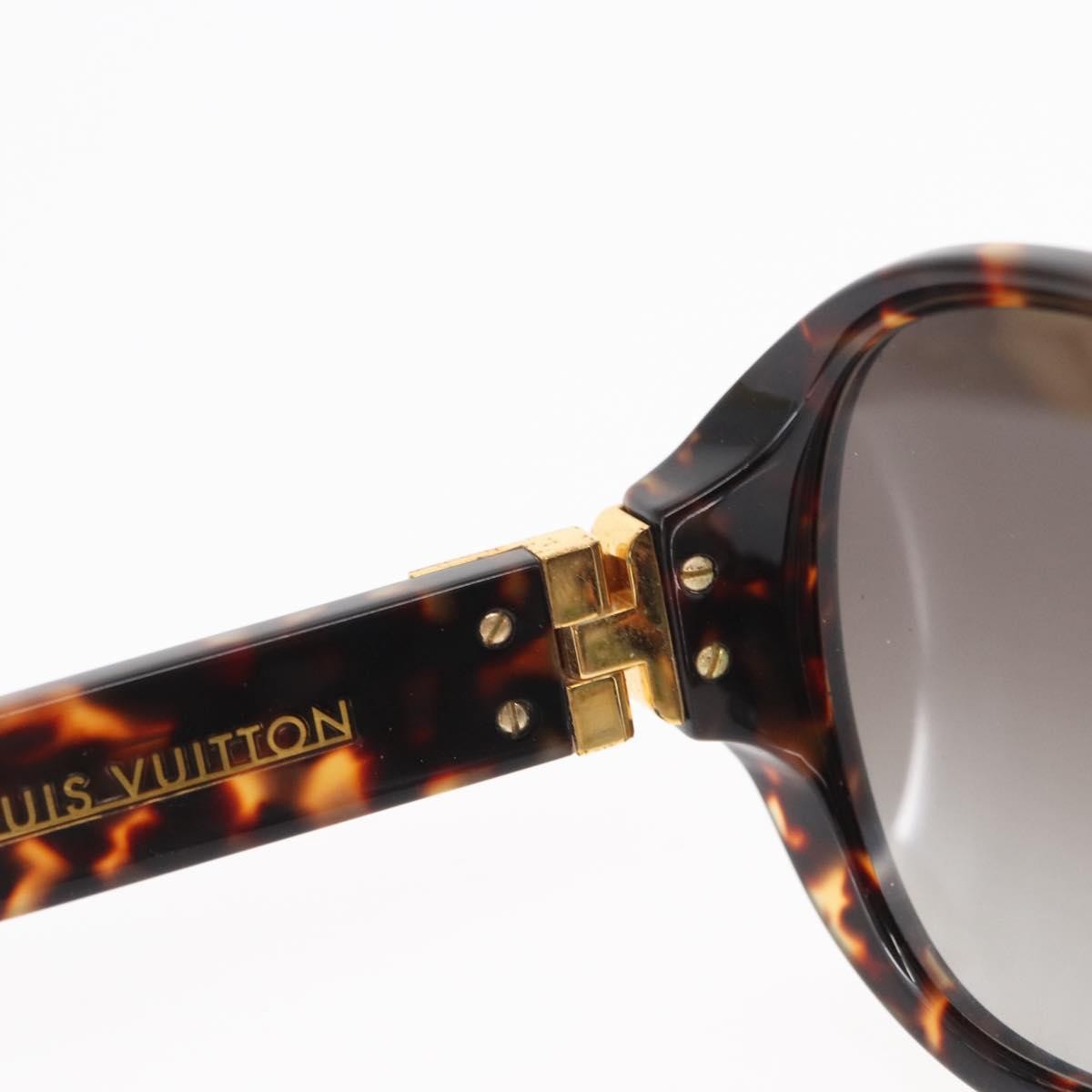 LOUIS VUITTON Supson Oversized Sunglasses plastic Brown LV  display picture 1