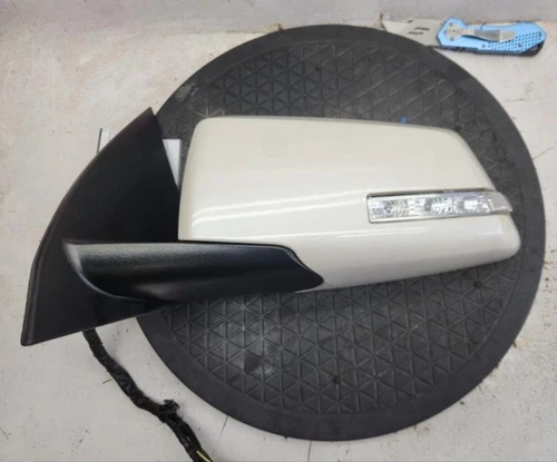 2013-2017 Chevrolet Traverse Acadia Left Driver Side View Door Mirror PowerWhite