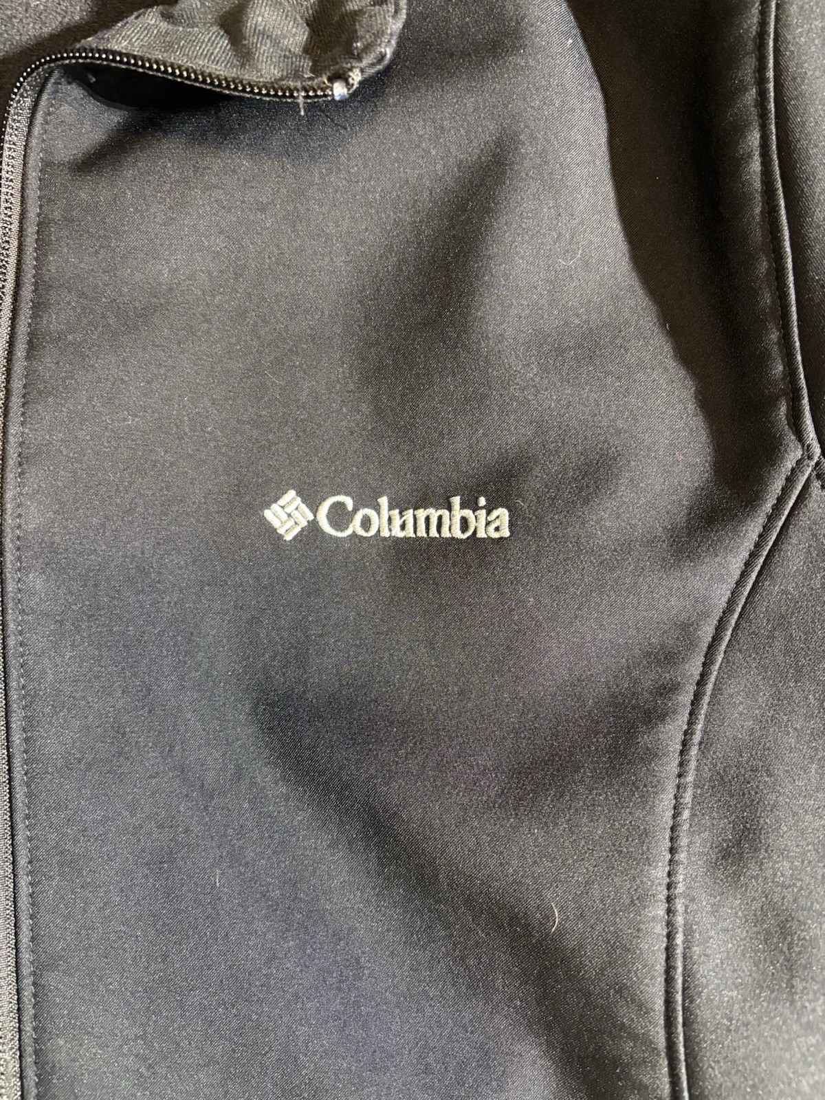 Columbia Full Zip Black Basic Jacket Pockets Wome… - image 3
