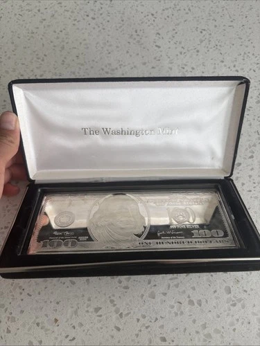 $100 Franklin Quarter-pound Silver proof