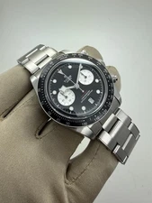 2023 Tudor Black Bay Chronograph Black Dial 41mm Steel Auto Watch 79360N B+P