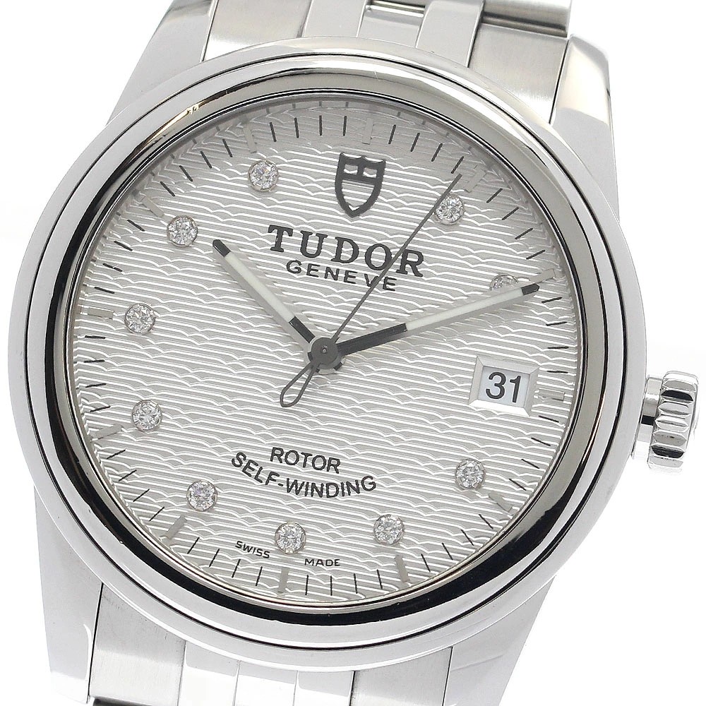 Tudor 55000 Glamour Date Diamond Automatic Men's Watch