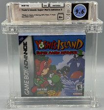Yoshi's Island Super Mario Advance 3 Nintendo Game Boy Advance WATA 9.6 A+ Grade