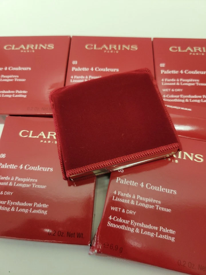 Paleta de sombras de ojos húmedas y secas CLARINS 4 colores - Selecciona tono Foto 3 de 4