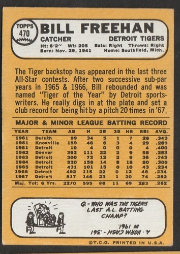 1968 Topps Baseball Cards Scegli una carta a scelta 295-660 EX X-MT 1/25 Set Break - Foto 311 di 490