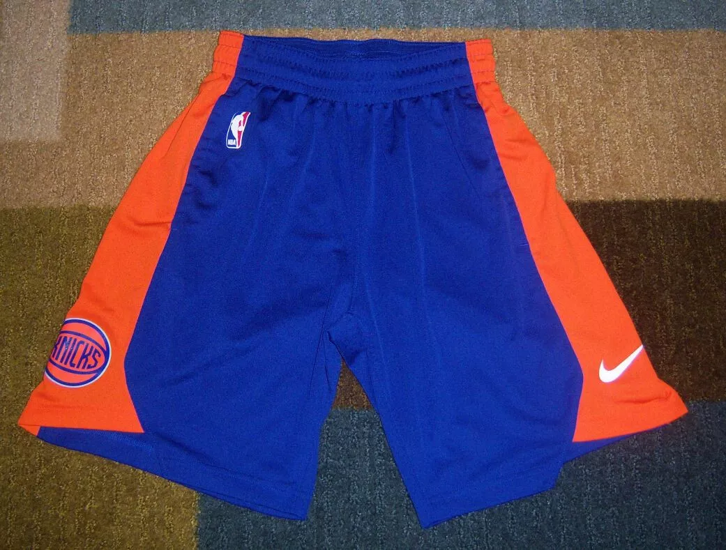 Official New York Knicks Shorts, Basketball Shorts, Gym Shorts