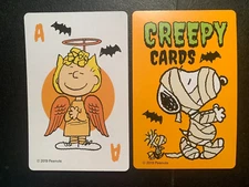 swap/playing cards ACE Snoopy Sally  2019 PEANUTS Version 4 Orange